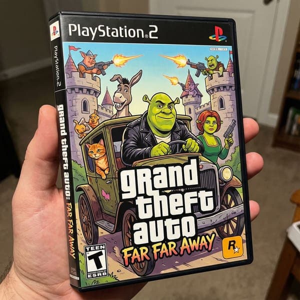 PS2 Game Cover Design
