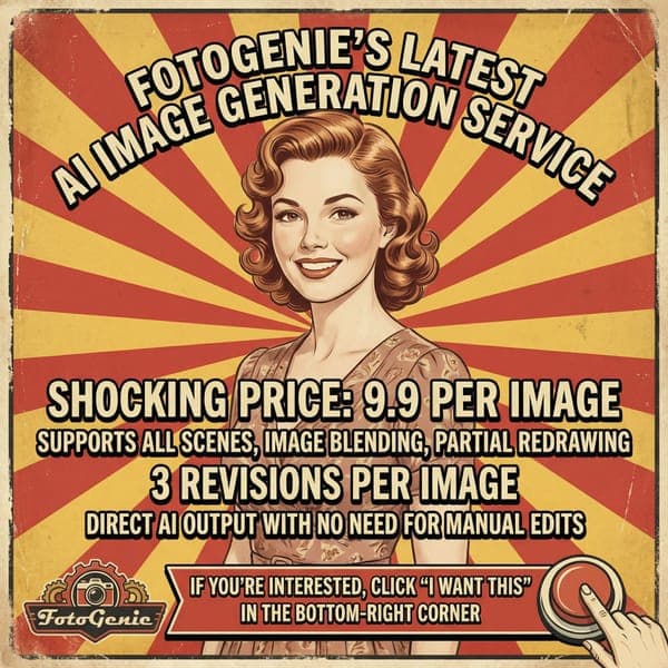 Retro Style Promotional Poster